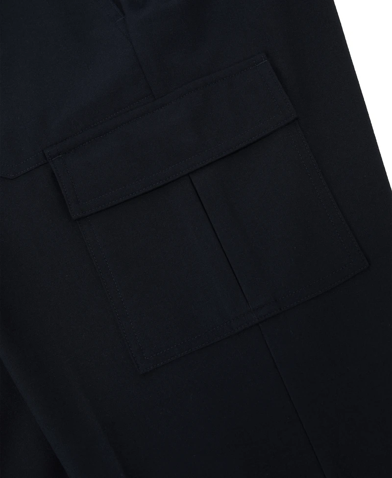 Reiss Men's Hidden Slim-Leg Drawstring Cargo Pants