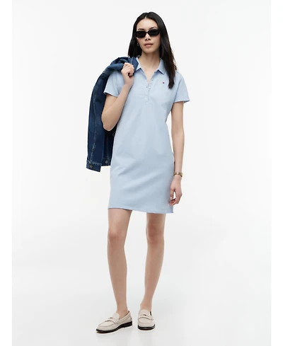 Tommy Hilfiger Women's Classic Pique Short-Sleeve Polo Dress