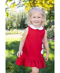 Florence Eiseman Toddler Girls Knit Dress With Flowers