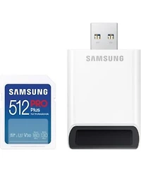 Samsung 512gb Pro Plus Sd Memory Card With Reader Sdxc