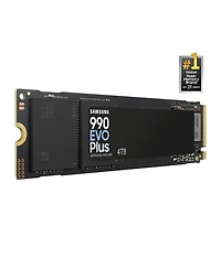 Samsung 4TB 990 Evo Plus Internal PCIe Ssd Hard Drive Mz-V9S4T0B/Am