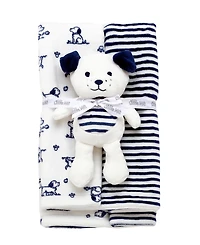Little Me Baby Puppy Lovey and Blanket, 2-Piece Set