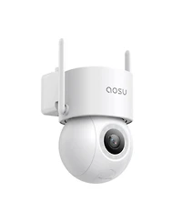 Aosu C5E 3k Wired Security Camera, Outdoor 24/7 Wifi Recording