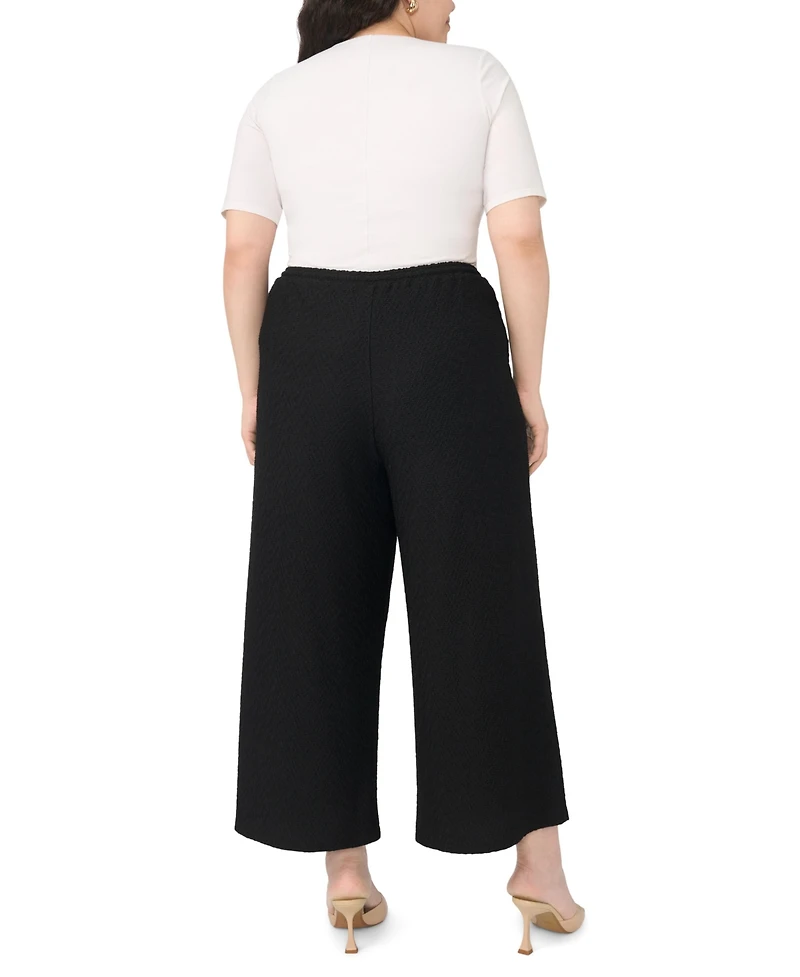 Vince Camuto Plus Mid-Rise Pull-On Pants