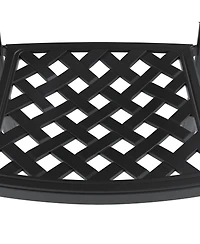 Streamdale Furniture 5-Piece Cast Aluminum Patio Furniture Set with Cushions