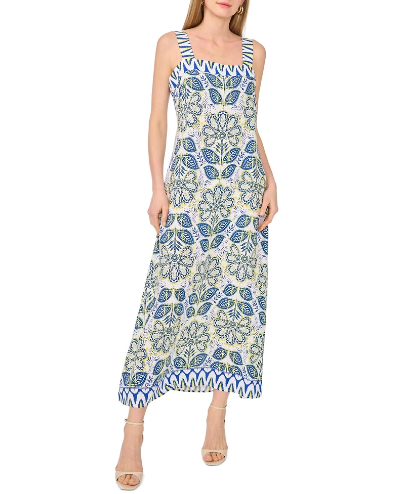 Vince Camuto Women's Sleeveless Thick Strap Maxi Dress