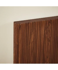 Streamdale Furniture Lift-Up Storage Bed Frame, Curved Wood Design