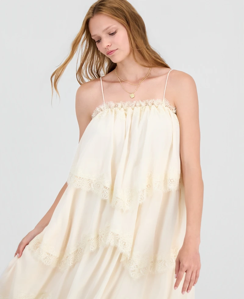 And Now This Women's Tiered Maxi Dress, Macy's Exclusive