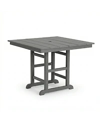 Streamdale Furniture Hdpe Folding Square Outdoor Dining Table