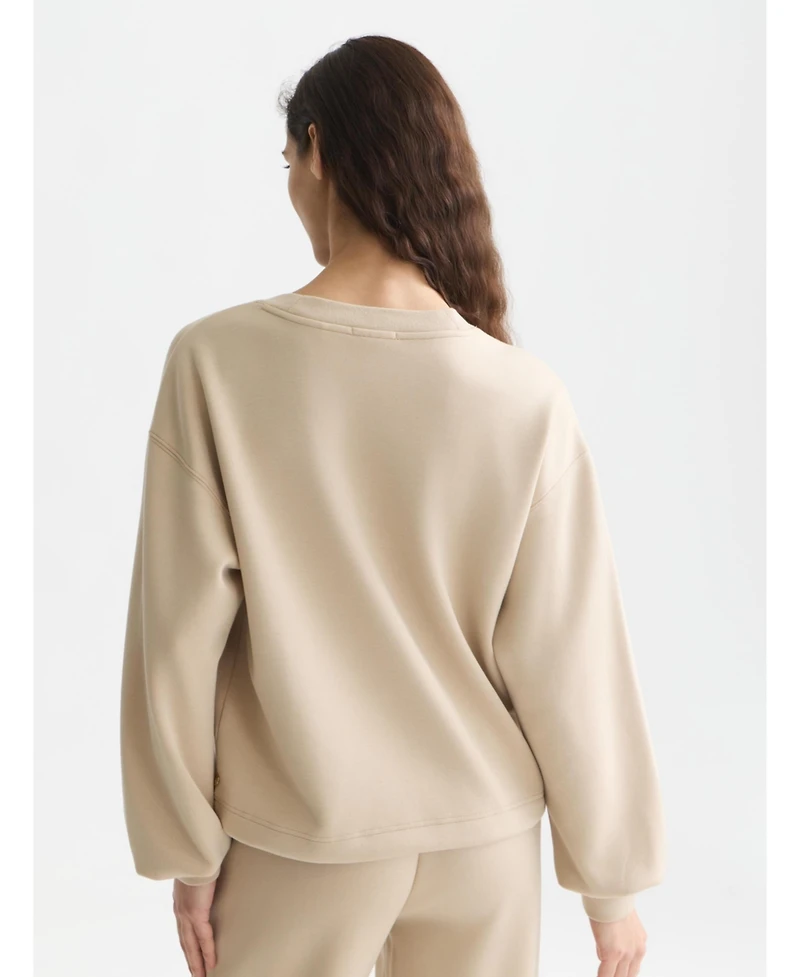 Scotch & Soda Women's Modal V-Neck Sweatshirt