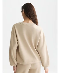 Scotch & Soda Women's Modal V-Neck Sweatshirt
