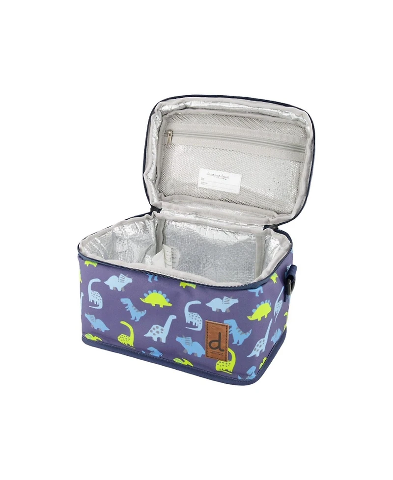 Deux par Deux Little Boy Dinos Durable Spacious Lunch Box