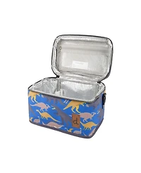 Deux par Deux Little Boy Dinosaur Durable Practical Lunch Box