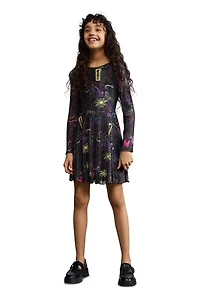 Desigual Girls's Printed knit dress