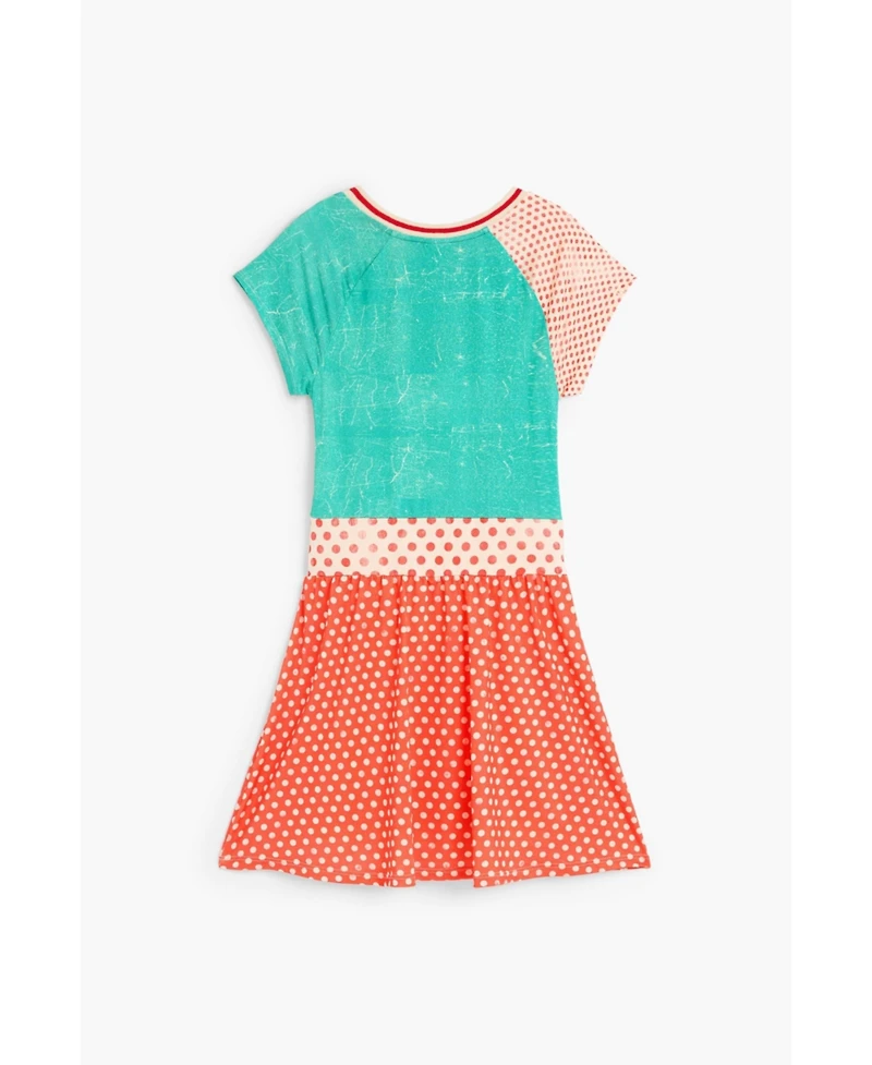 Desigual Girls Girls's Printed knit dress