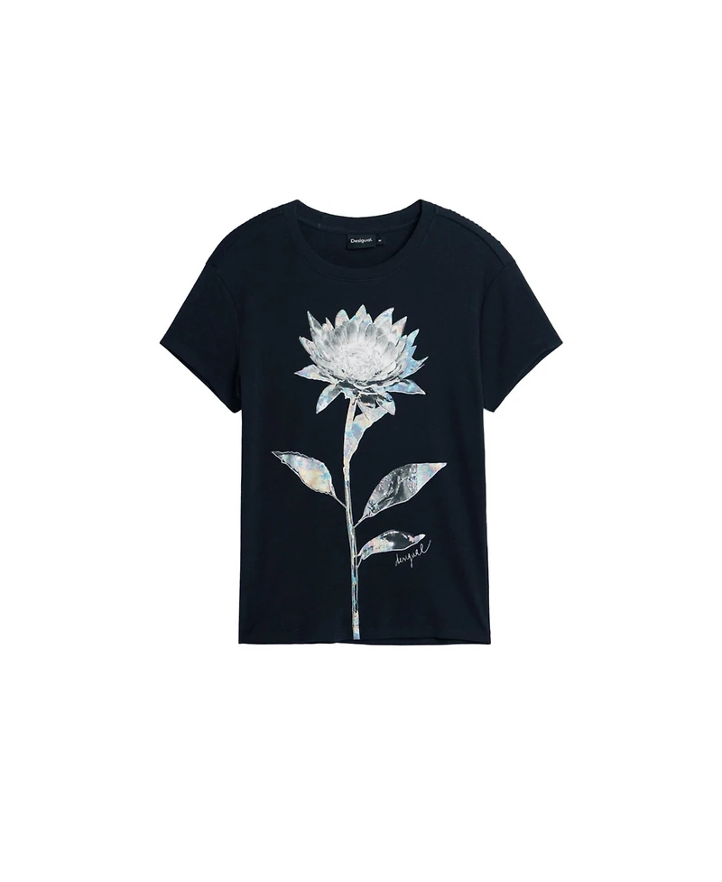 Desigual Women's Floral Print T-Shirt