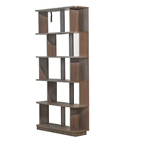 Streamdale Furniture Tier Open Bookshelf Mdf Display Shelving