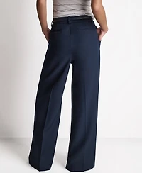 Bcbg Women's Wide-Leg High-Rise Pants