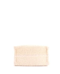 Pre-Owned Celine Small Cabas Thais Tote Triomphe Embroidered Shearling