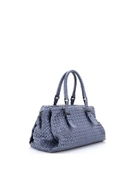 Pre-Owned Bottega Veneta Medium Montaigne Handle Bag Intrecciato Nappa
