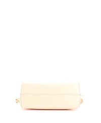 Pre-Owned Fendi Medium Logo By The Way Satchel Embossed Leather