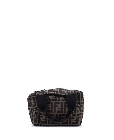 Pre-Owned Fendi Mini Vintage 1925 Cosmetic Tote Zucca Canvas