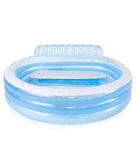 Gnuadz Swim Center Inflatable Family Lounge Pool with Bench