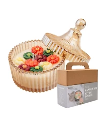 John Bead Decorative Candle Making Kit, Petite Flowers Diy Art Kit for Home Decor Accessories