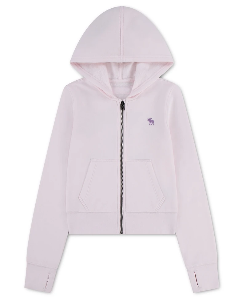 abercrombie kids Girls' 5-14 Full-Zip Hoodie