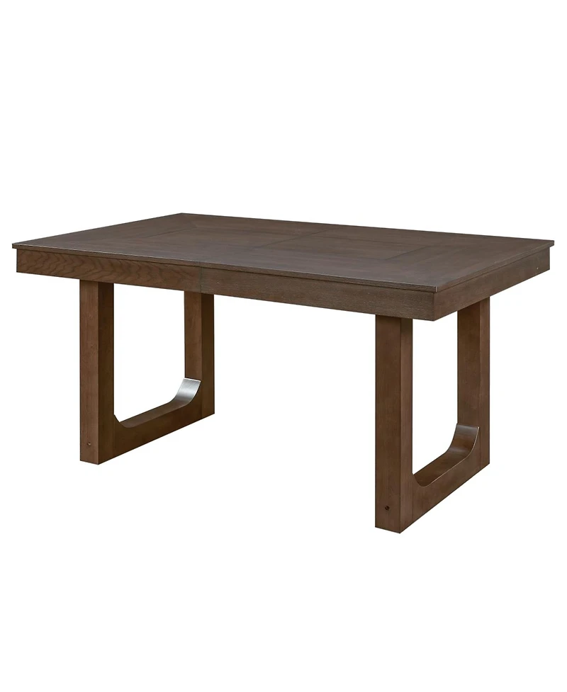 Streamdale Furniture Farmhouse Extendable Dining Set with 4 Chairs