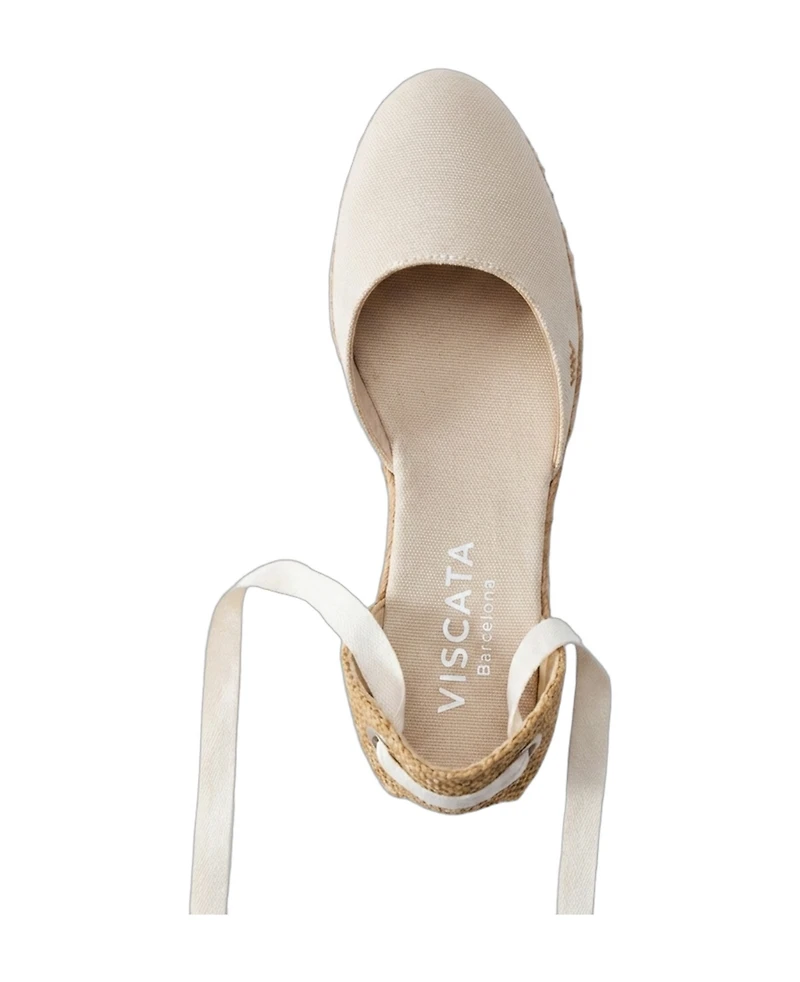 Viscata Women's Sagaro Canvas Espadrille Wedges