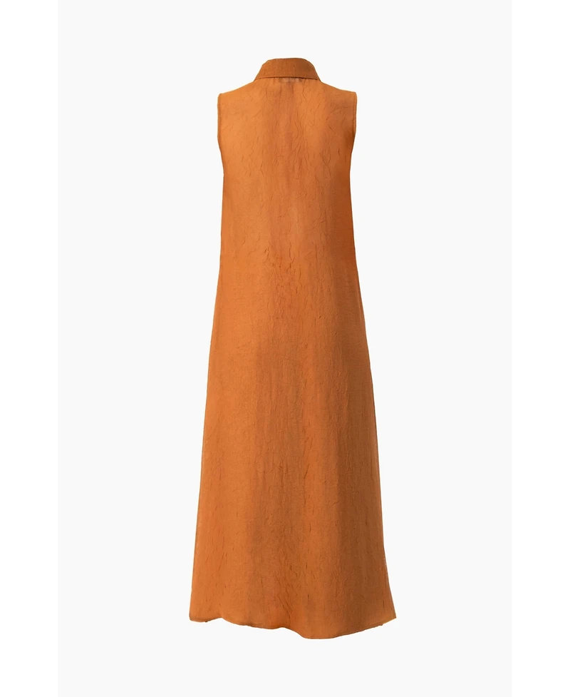 Ivonne Women's Sleeveless Collared Tunic