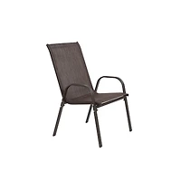 Streamdale Furniture 6piece Patio Chairs with Armrest and High Backrest.