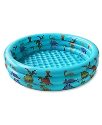 Gnuadz Dinosaur Inflatable Pool 3 Rings Round Ball Pit Toys