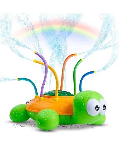 Gnuadz Turtle Water Sprinkler Outdoor Toy Garden Hose Spray Fun