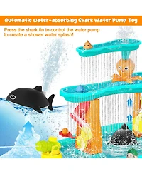 Gnuadz Water Table Sand Activity Umbrella Accessories Outdoor Play Toy