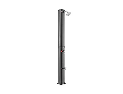 Lucky One 7.5 Feet Solar Heated Outdoor Shower with Shower Head, 15.9 Gallon Tank