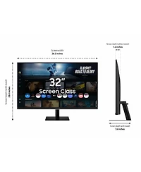 Samsung 32-in Smart Monitor M7 M70F 4K Samsung Vision Ai