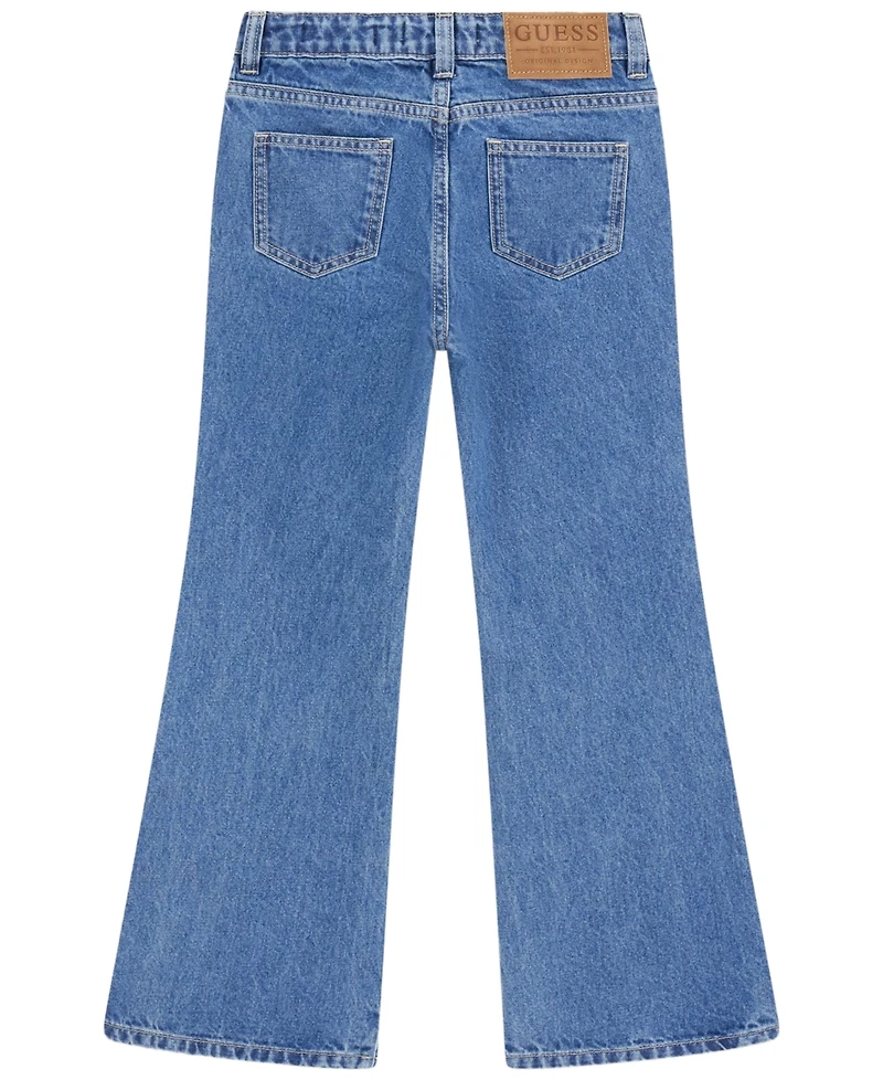 Guess Girls' 7-16 Wide-Leg Denim Jeans
