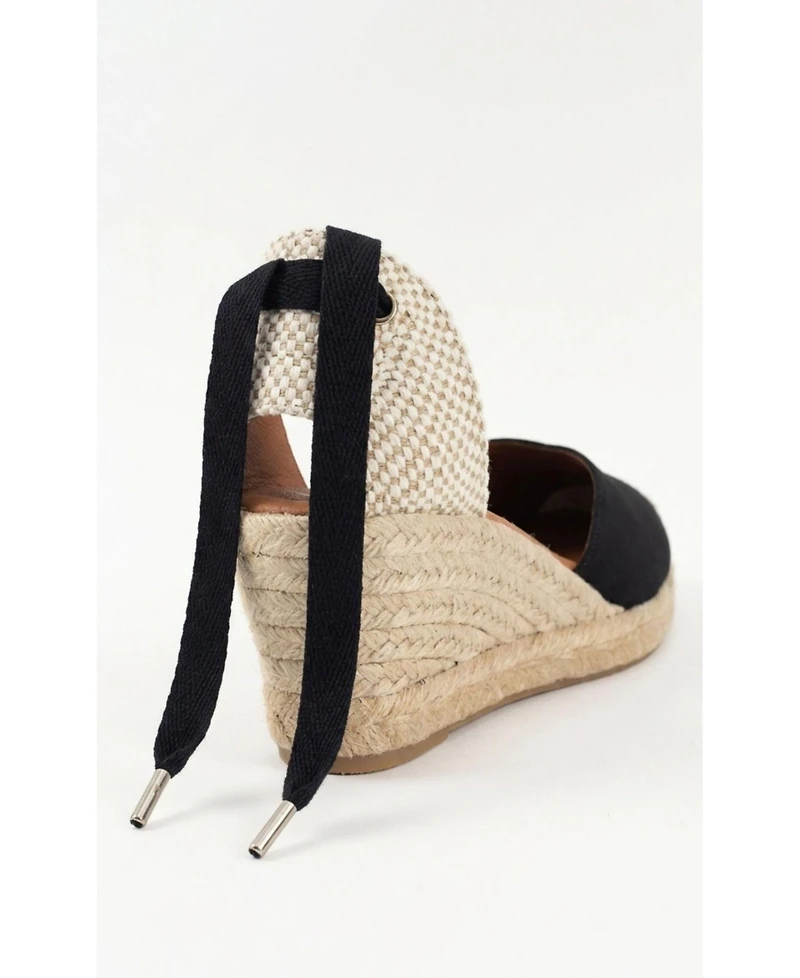 Menina Step Women's Jimena Medium-Lace Espadrille