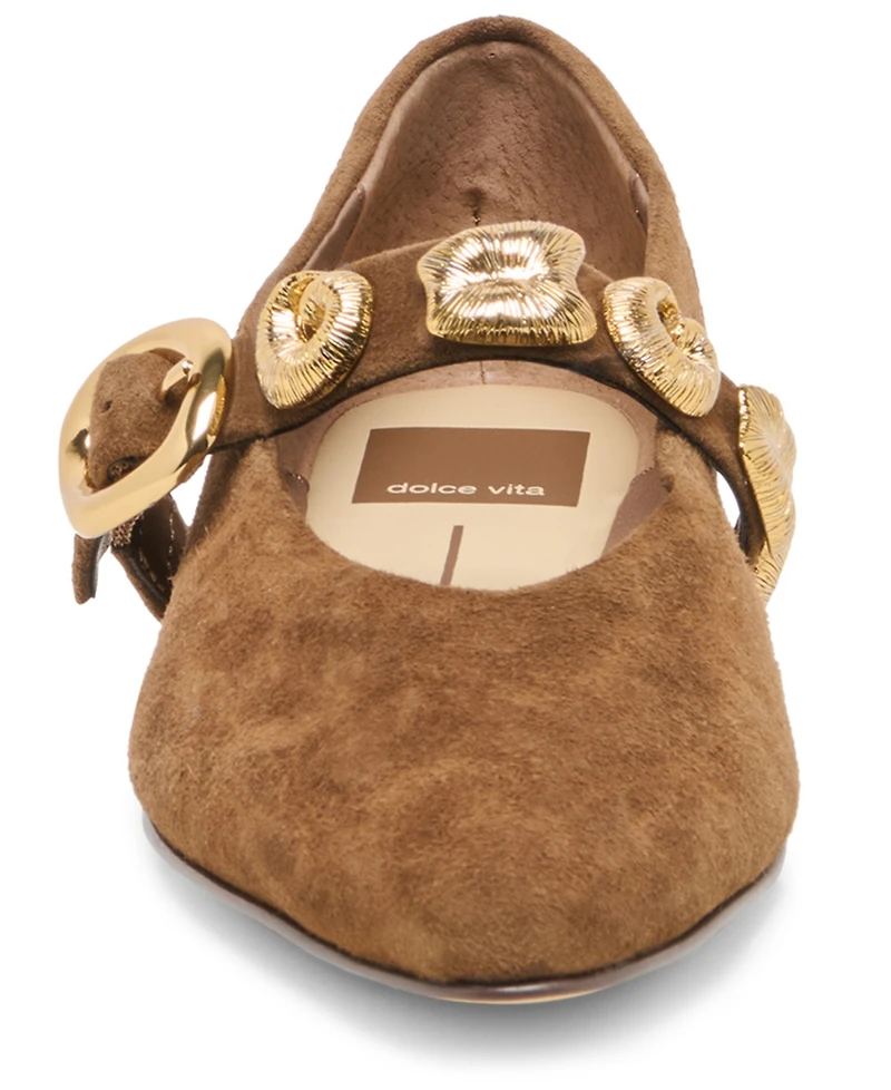 Dolce Vita Women's Loree Embellished Mary Jane Flats