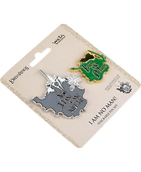 Weta Workshop The Lord of the Rings Trilogy I Am No Man Stackable Enamel Pin Set