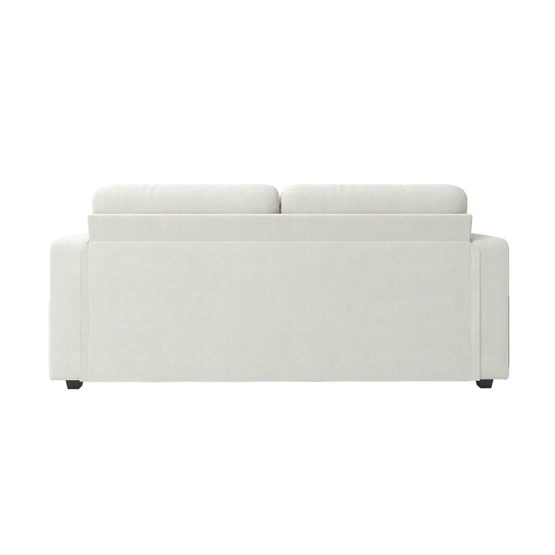Streamdale Furniture Modern 3-Seat Chenille Sofa with Usb and Storage