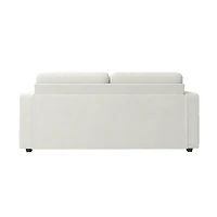 Streamdale Furniture Modern 3-Seat Chenille Sofa with Usb and Storage
