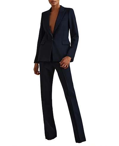 Reiss Women's Flared Suit Trouser Pants