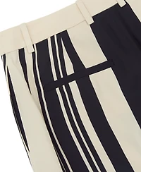 Reiss Women's Wide-Leg Scarf-Print Trousers