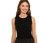 London Times Women's Crewneck Dress