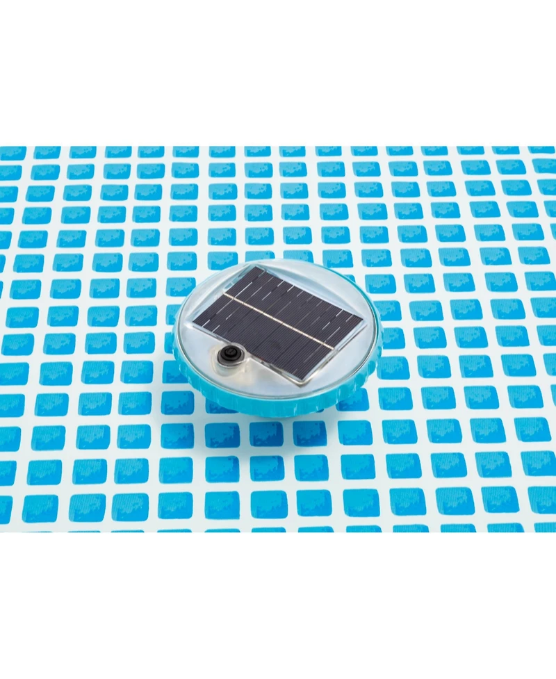 Intex 28690E Solar Powered Led Floating Pool Night Light, Auto On Color Changing