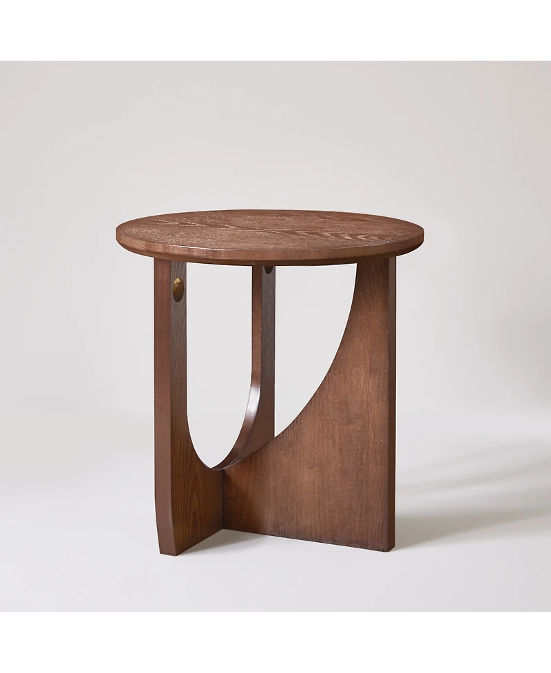 Streamdale Furniture Solid Wood Side Table, Rustic Accent Table