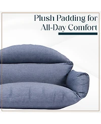 LeisureMod 2-Person Polyester Cushions for Swing Chairs and Hammocks